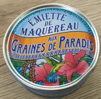 Emietté de maquereau aux graines de paradis