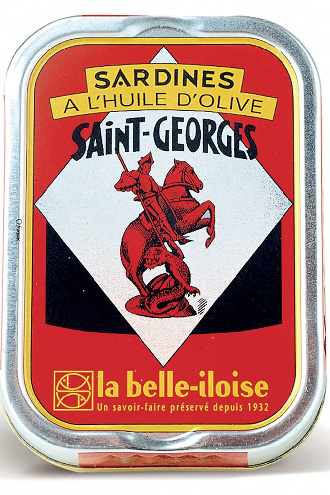 Sardines Saint-Georges à l'huile d'olive Millésime de garde