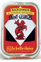 Sardines Saint-Georges à l'huile d'olive Millésime de garde