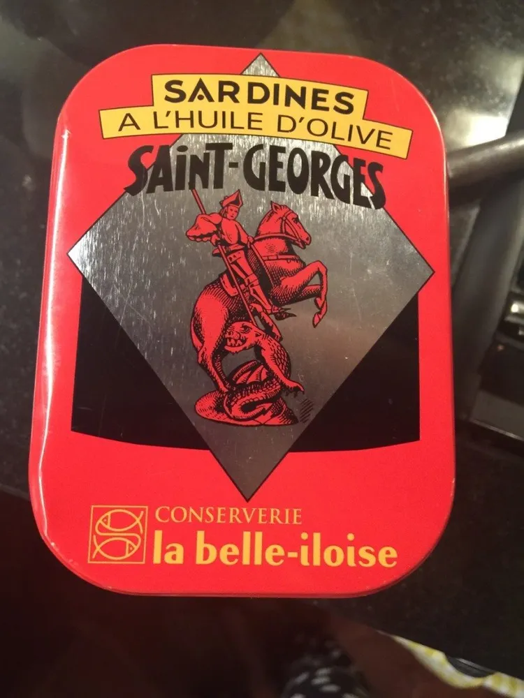 Coffret 4 Boîtes De Sardines Saint-georges