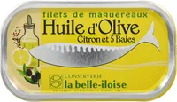 Filets de maquereaux à l'huile d'olive, citron et 5 baies