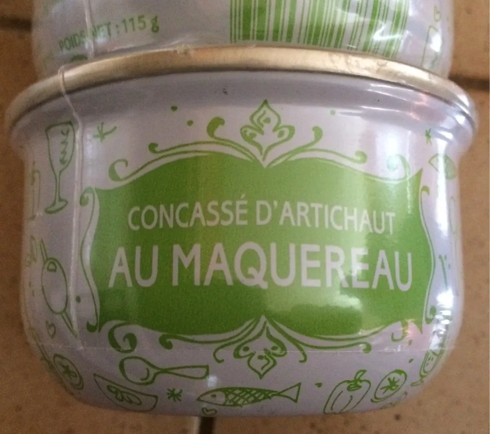 Concassé d'artichaut au maquereau