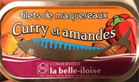 Filets de maquereaux curry et amandes