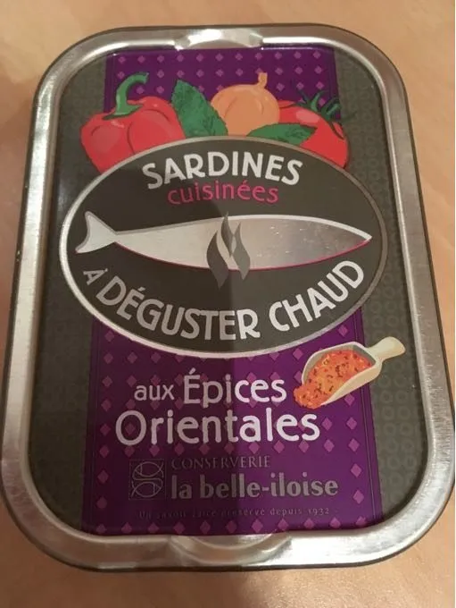 Sardines cuisinées