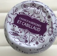Caviar d’aubergines et cabillaud