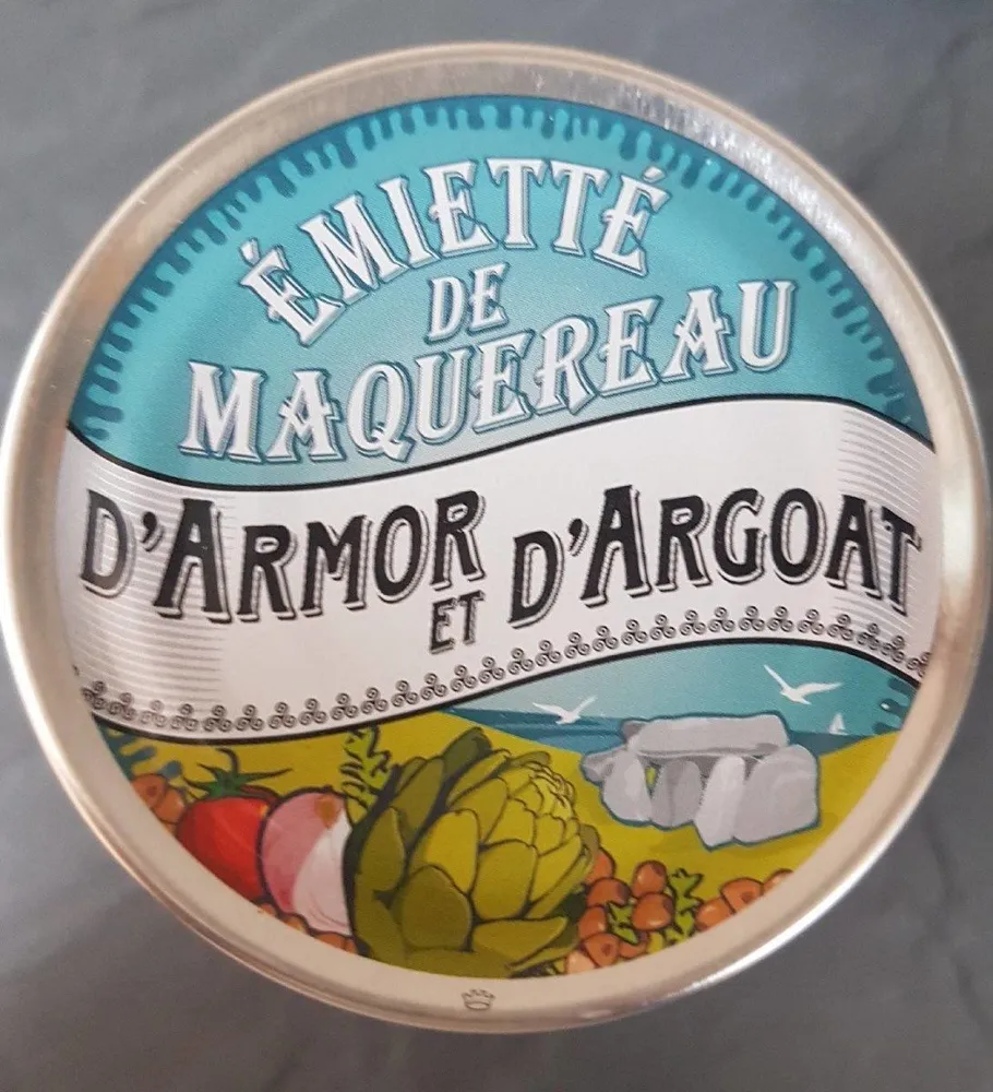 Emietté de maquereau d'Armor et d'Argoat