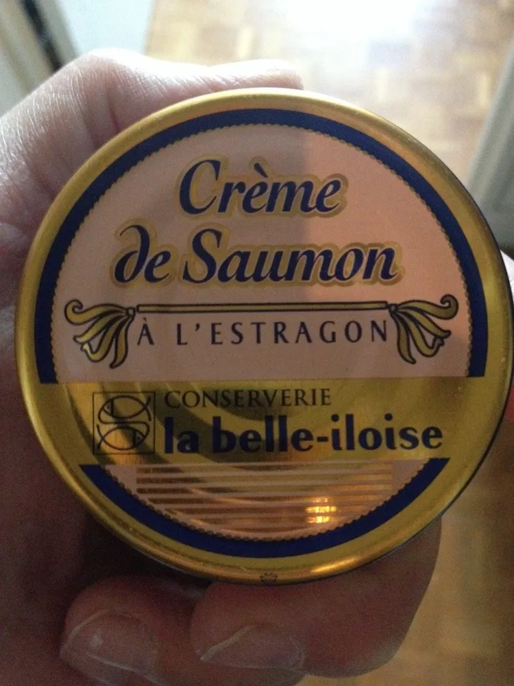 Crème de saumon à l'estragon