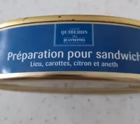 Préparation pour sandwich