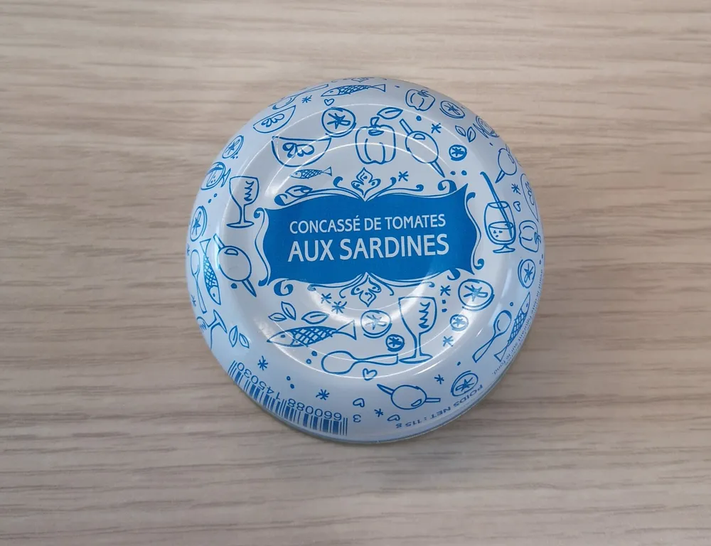 Concassé de tomates aux sardines