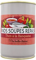 Nos soupes repas thon à la Basquaise