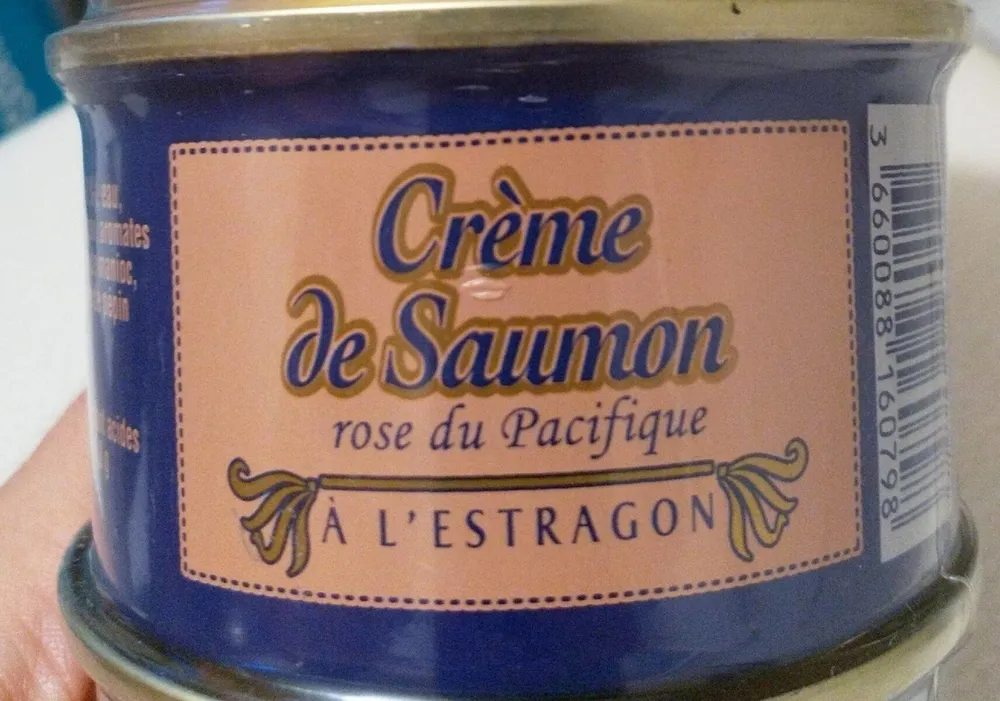 Crème de Saumon rose du Pacifique à l'estragon