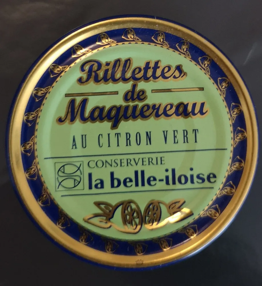 Rillettes de maquereau au citron vert