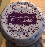 Concassé d'aubergines et de cabillaud