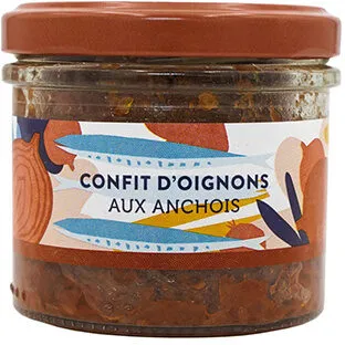 Confit d'oignons aux anchois