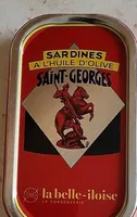 Sardines à l'huile d'olive Saint-Georges