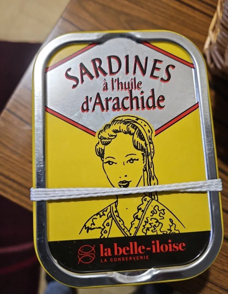 Sardines l'huile d'arachide