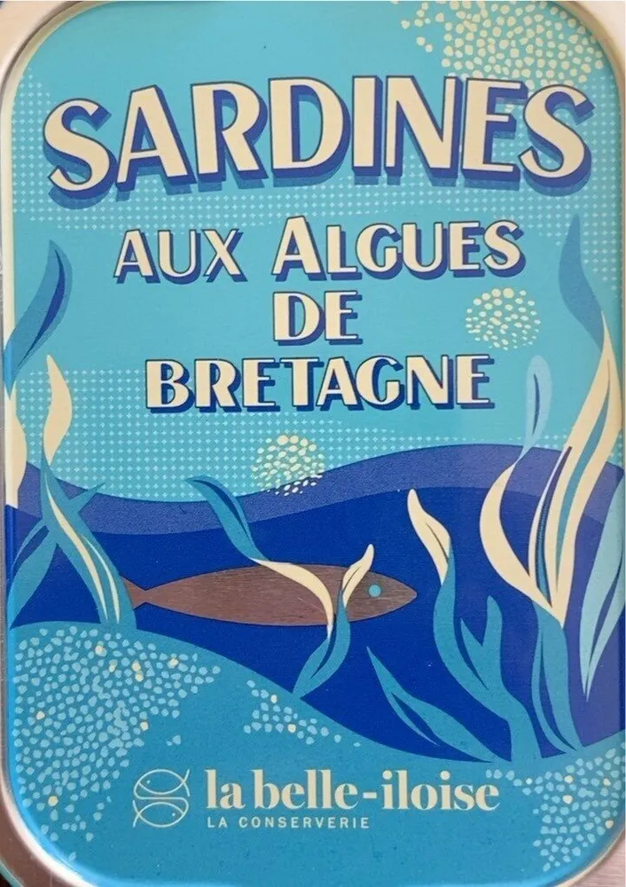 Sardines aux algues de Bretagne