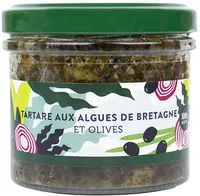 Tartare aux algues de bretagne et olives