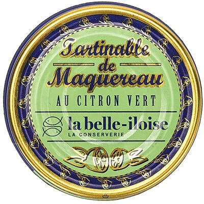 Tartinable de maquereau au citron vert