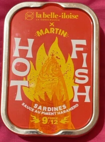 Sardines sauce au pimebt habanero