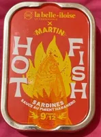 Sardines sauce au pimebt habanero