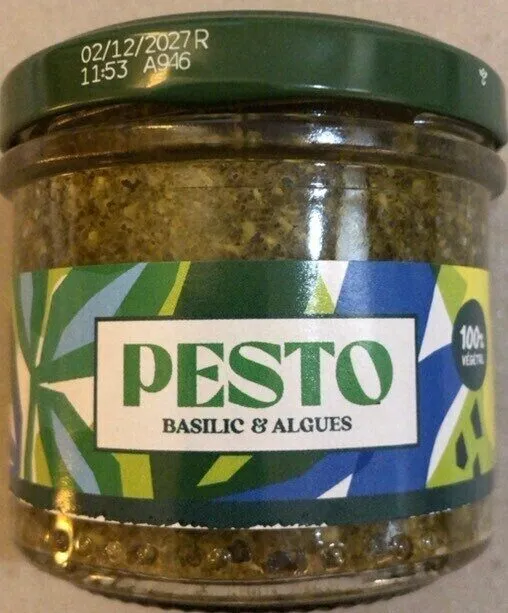 Pesto Basilic et algues