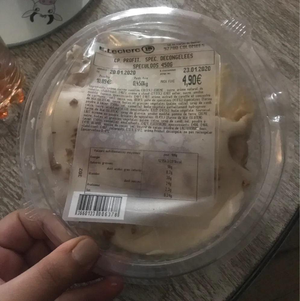 Profiterolles speculos
