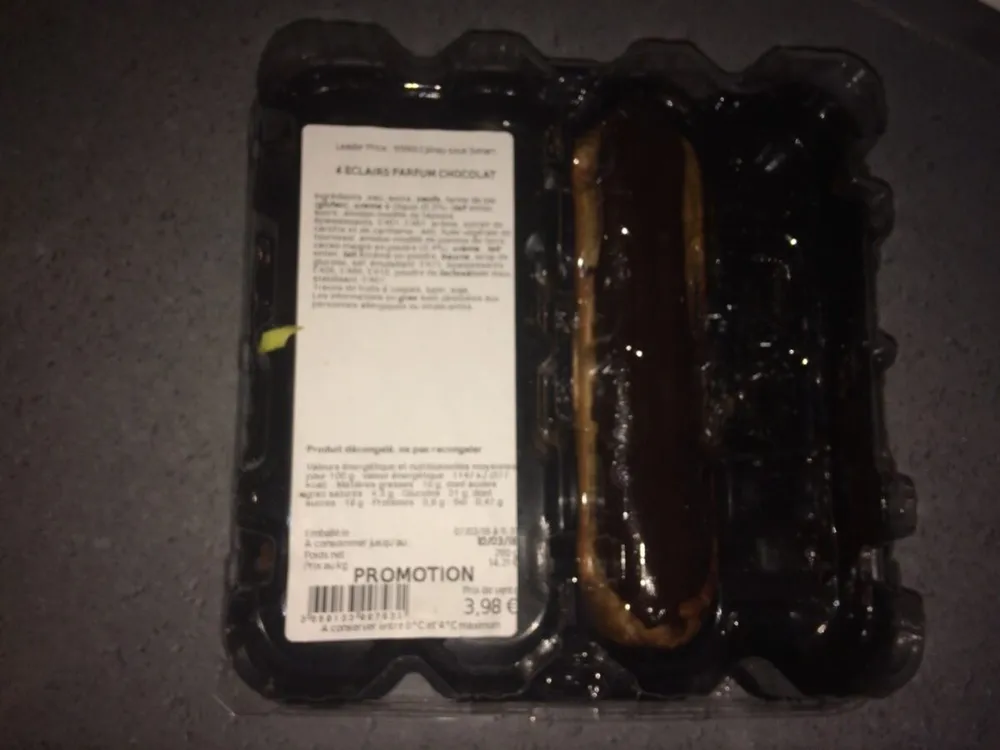 Eclairs parfum chocolat