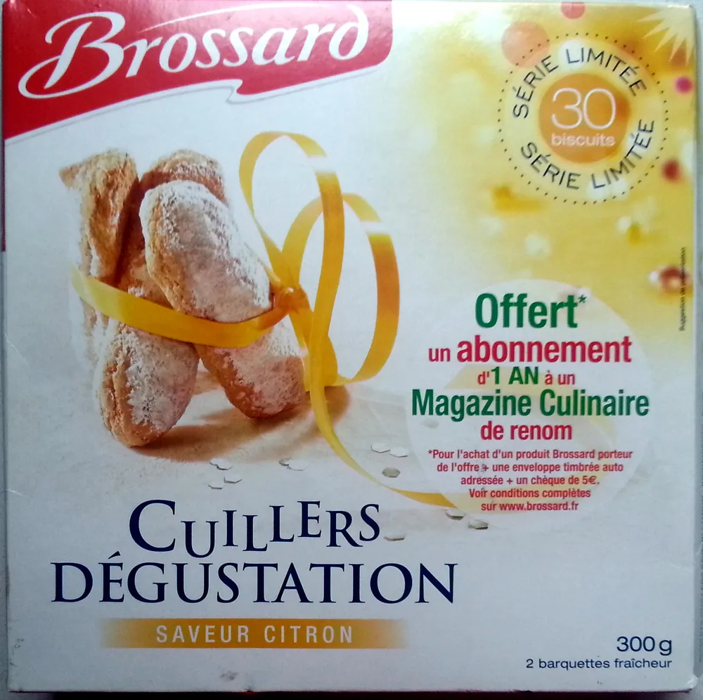 Cuillers Dégustation Saveur Citron