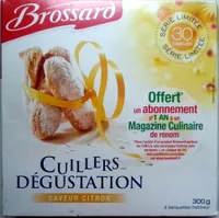 Cuillers Dégustation Saveur Citron