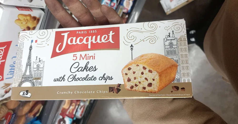 Jacquet Mini Cakes With Chocolate Chips