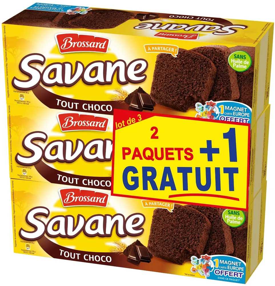Savane Tout Chocolat 2 +1 offert