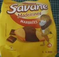 Savane madeleines marbrées