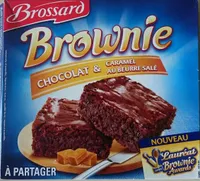 Brownie chocolat & caramel au beurre salé