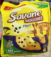 Savane Madeleines Pépit'