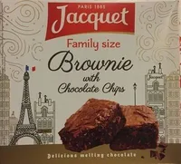 Brownie with chocolate chips