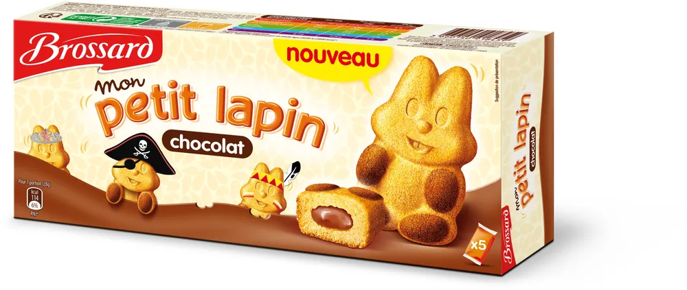 Mon p'tit lapin chocolat x5