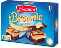 Brossard - mini brownie duo de chocolat x 8