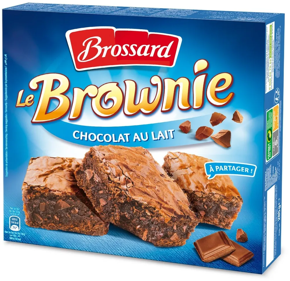 Le Brownie Chocolat au Lait