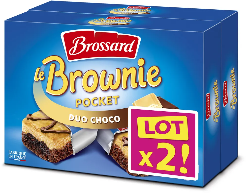Brossard-lot2 mini brownie duo choco x8