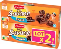 Lt2 p'tit savane rigolo tout chocolat 150g