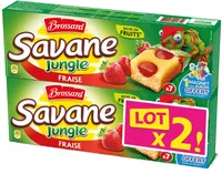 Savane Jungle Fraise LOT X2