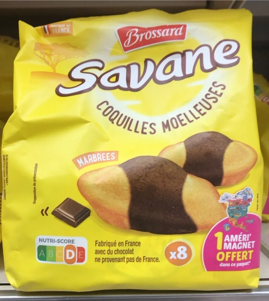 Savanne coquilles moelleuses