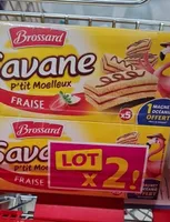 Savane p'tit moelleux Fraise