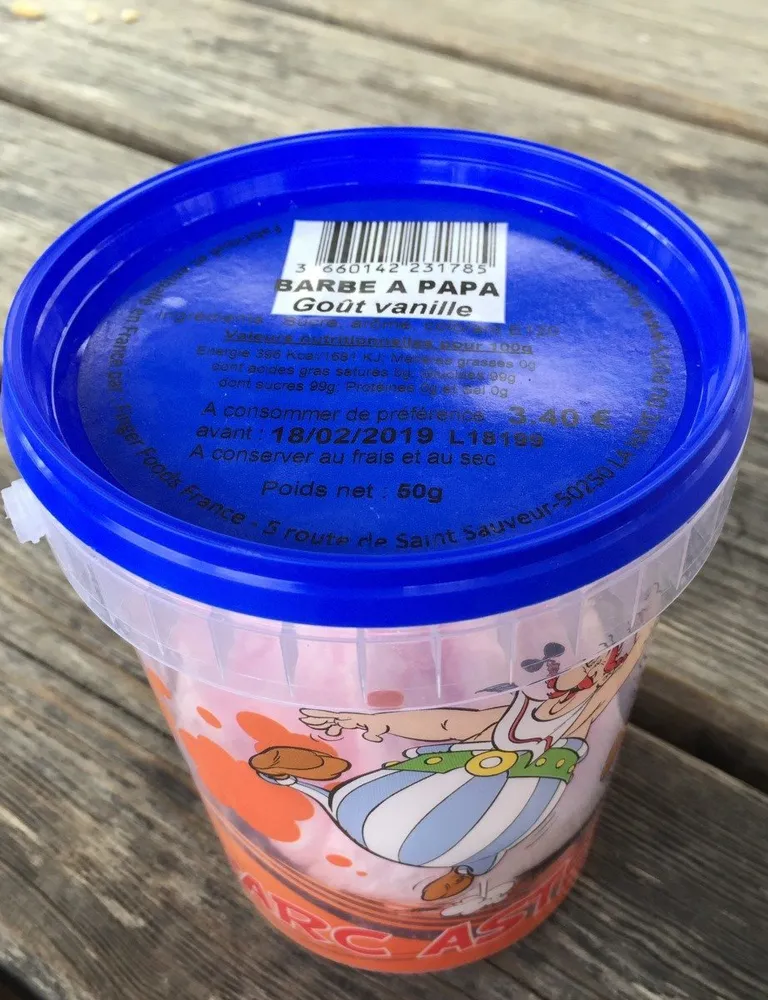 Barbe à Papa gôut vanille