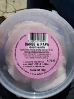 Barbe à papa goût vanille