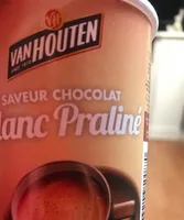 Saveur chocolat blanc praliné