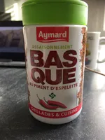 Basque Au Piment D'espelette, Melange D'epices Avec Sel
