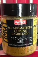 Sel aromatique cuisine et grillade