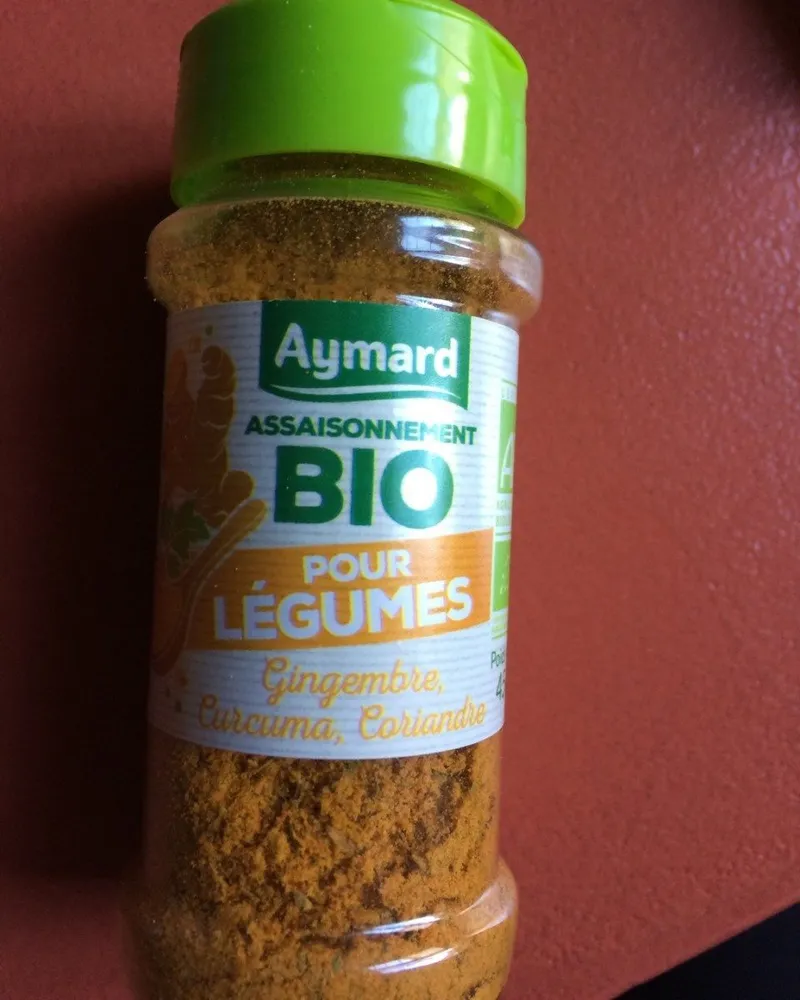 Assaisonnement Bio pour légumes